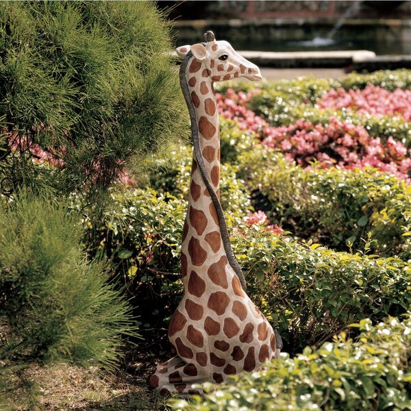 Design Toscano Gigi The Garden Giraffe Statue & Reviews Wayfair